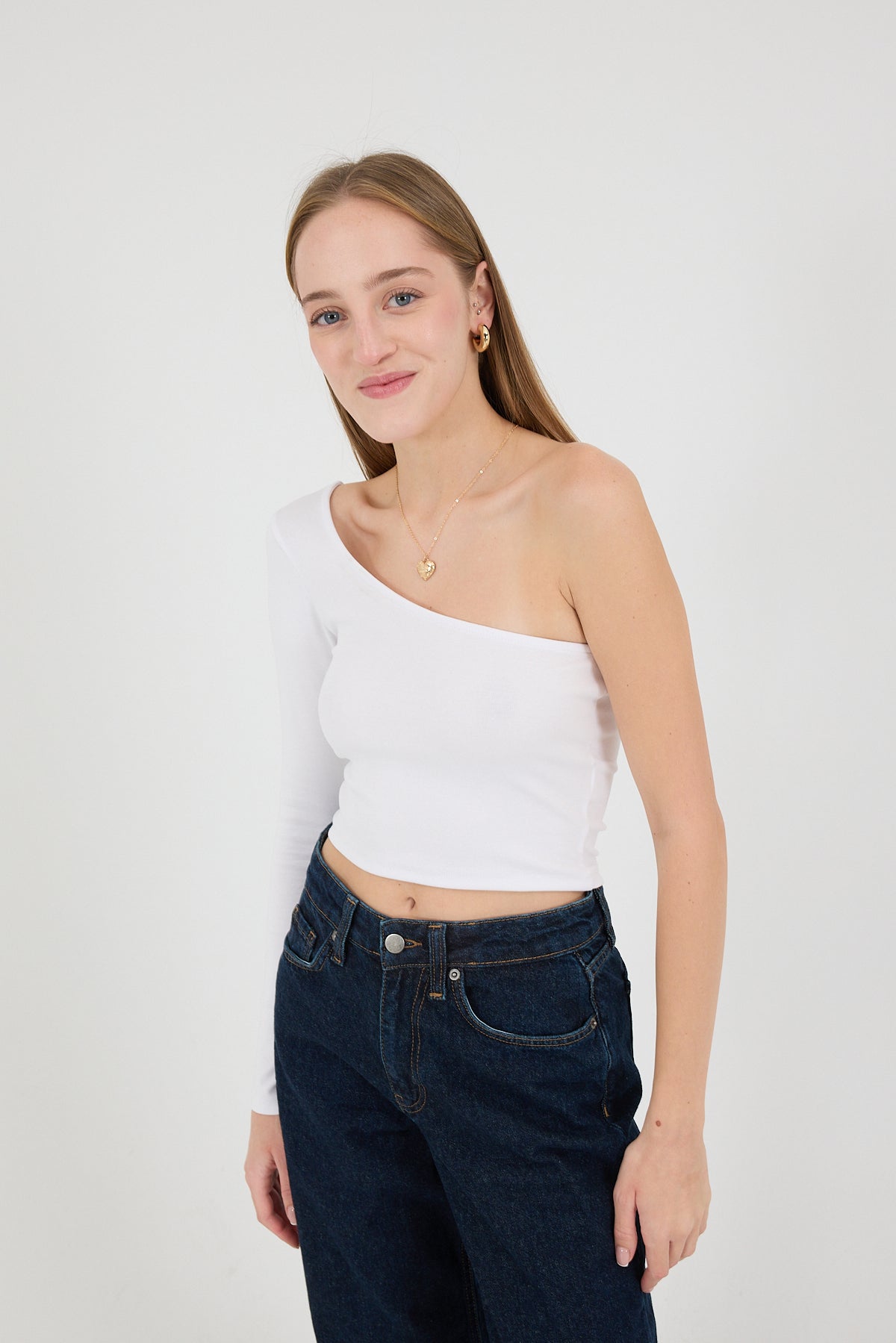 White_One-Shoulder-Long-Sleeve-Crop-Blouse-addax