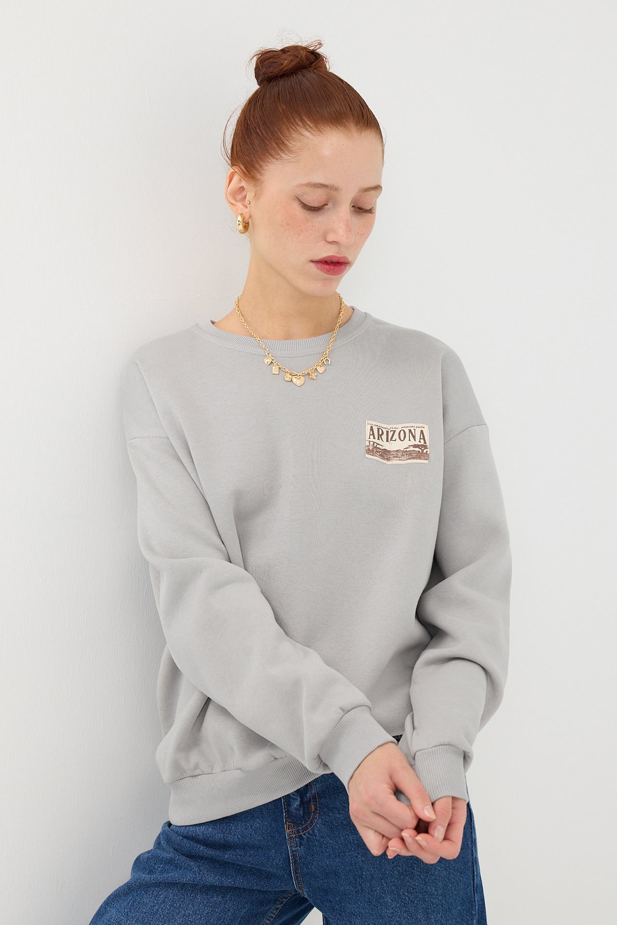 Grey_ARIZONA-Printed-Fleece-Sweatshirt-addax