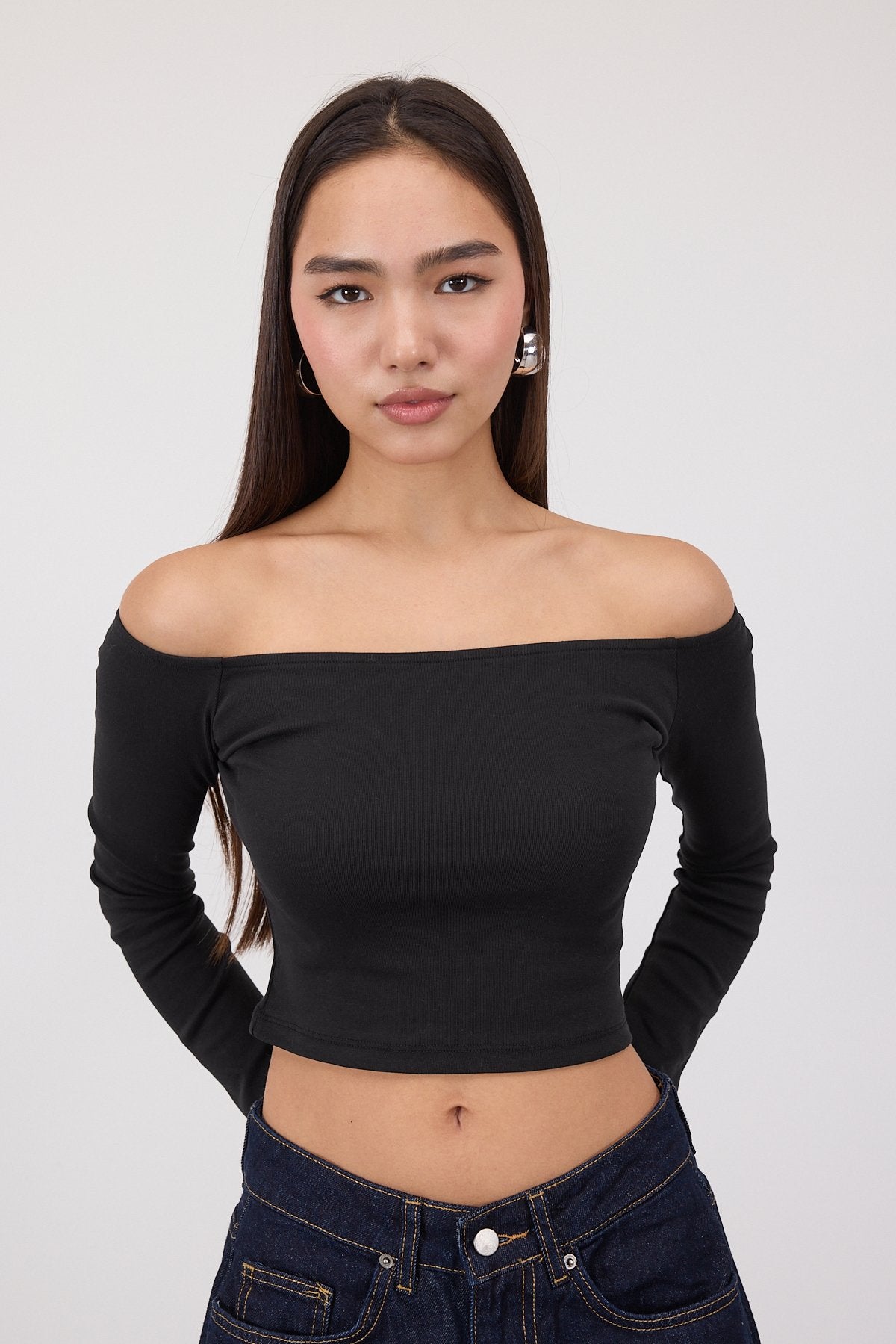 Black_Boat-Neck-Long-Sleeve-Crop-Top-addax