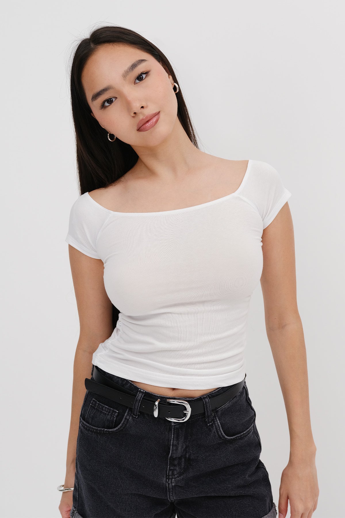 White_Boat-Neck-T-shirt-addax