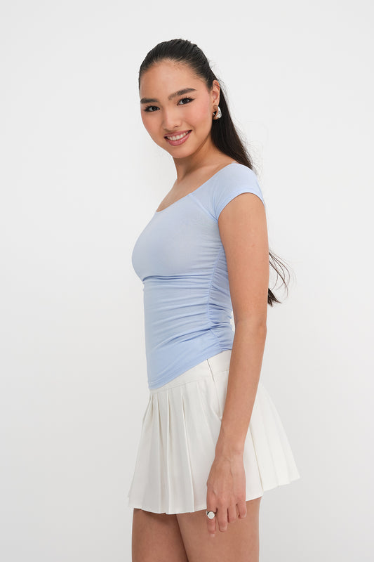 Baby-Blue_Boat-Neck-T-shirt-addax