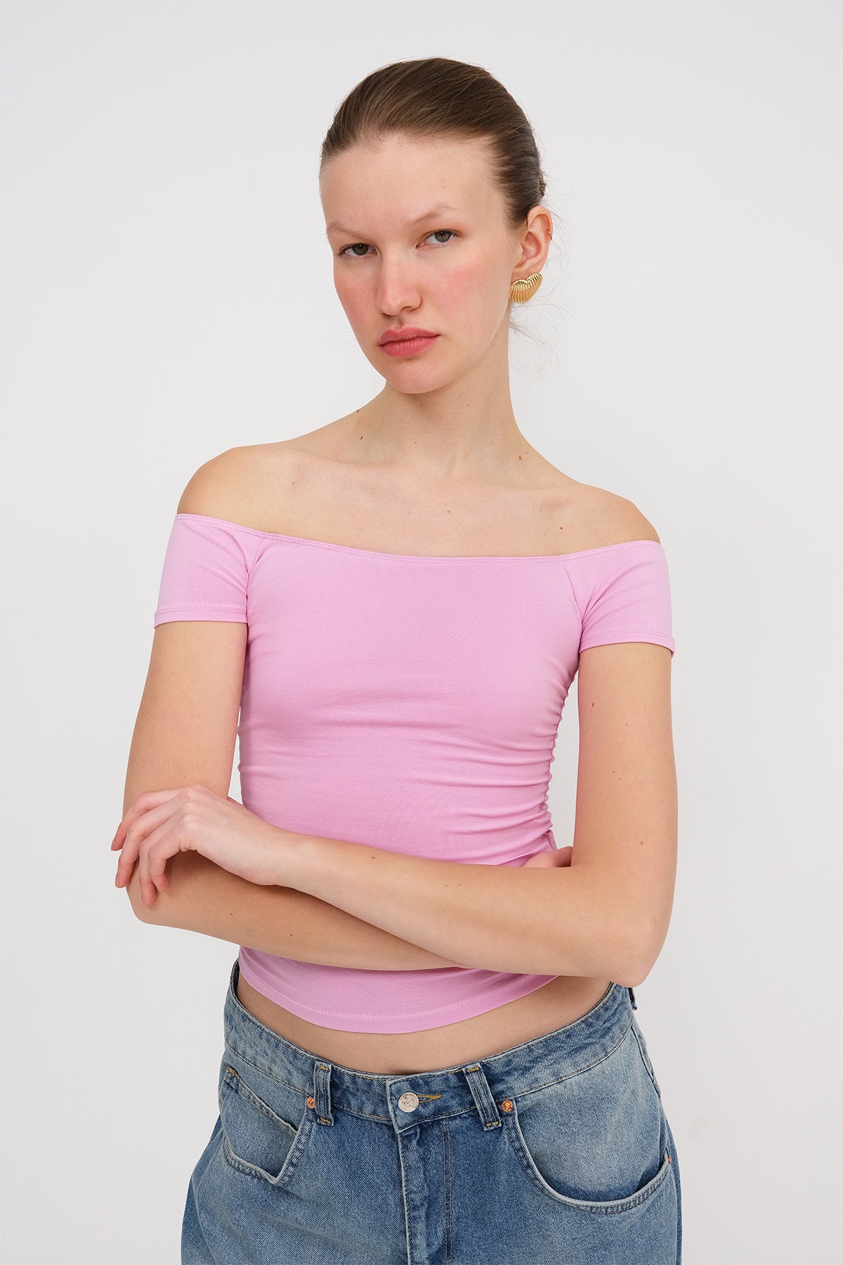 Begonia_Boat-Neck-T-shirt-addax