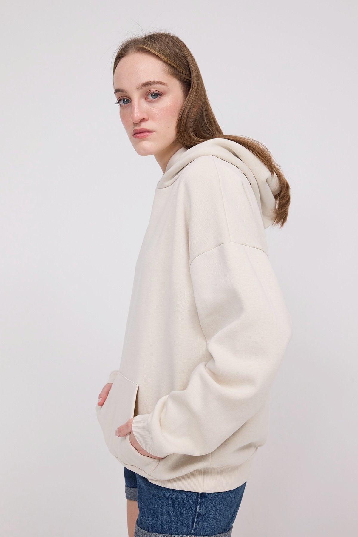 Stone_Hooded-Brushed-Basic-Sweatshirt-addax