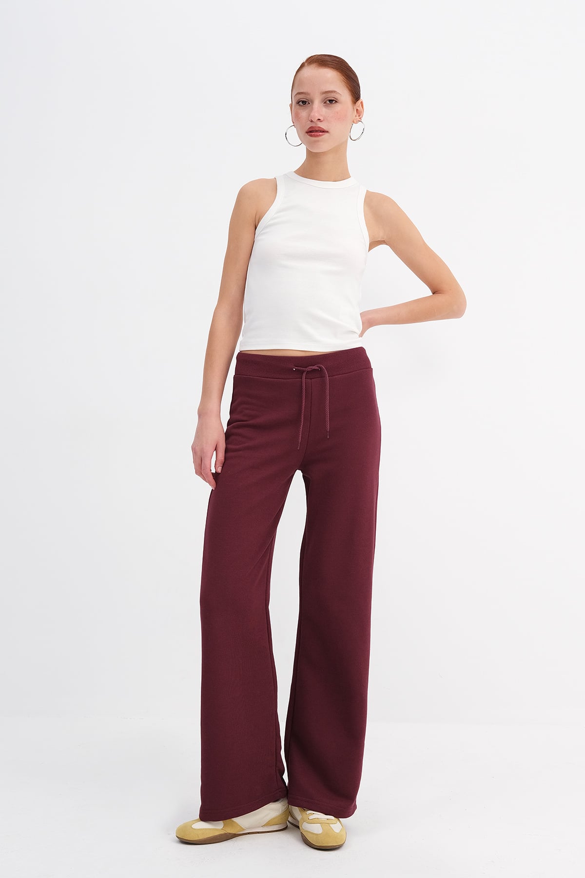 Light-Burgundy_Elastic-Waist-Wide-Leg-Sweatpants-addax