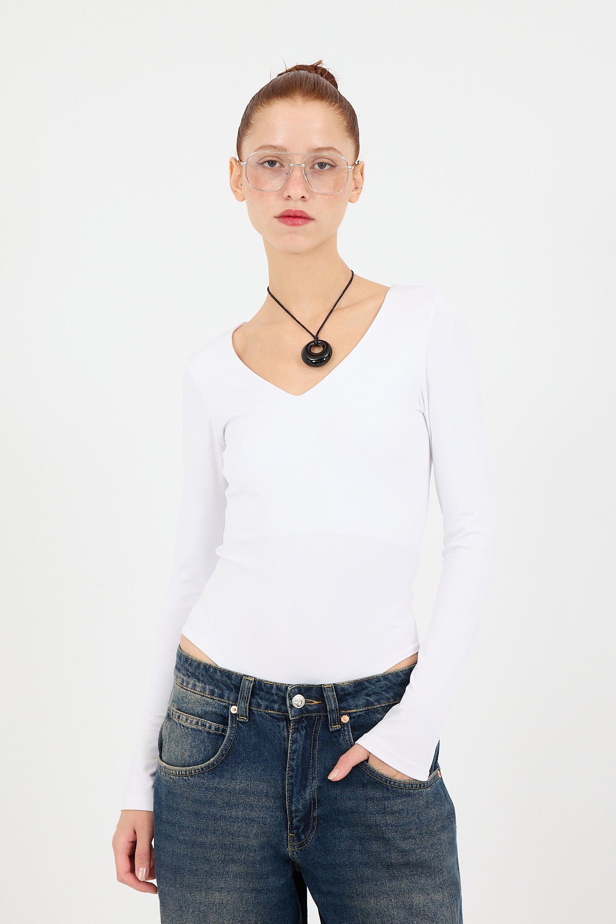 White_V-Neck-Long-Sleeve-Basic-Bodysuit-addax