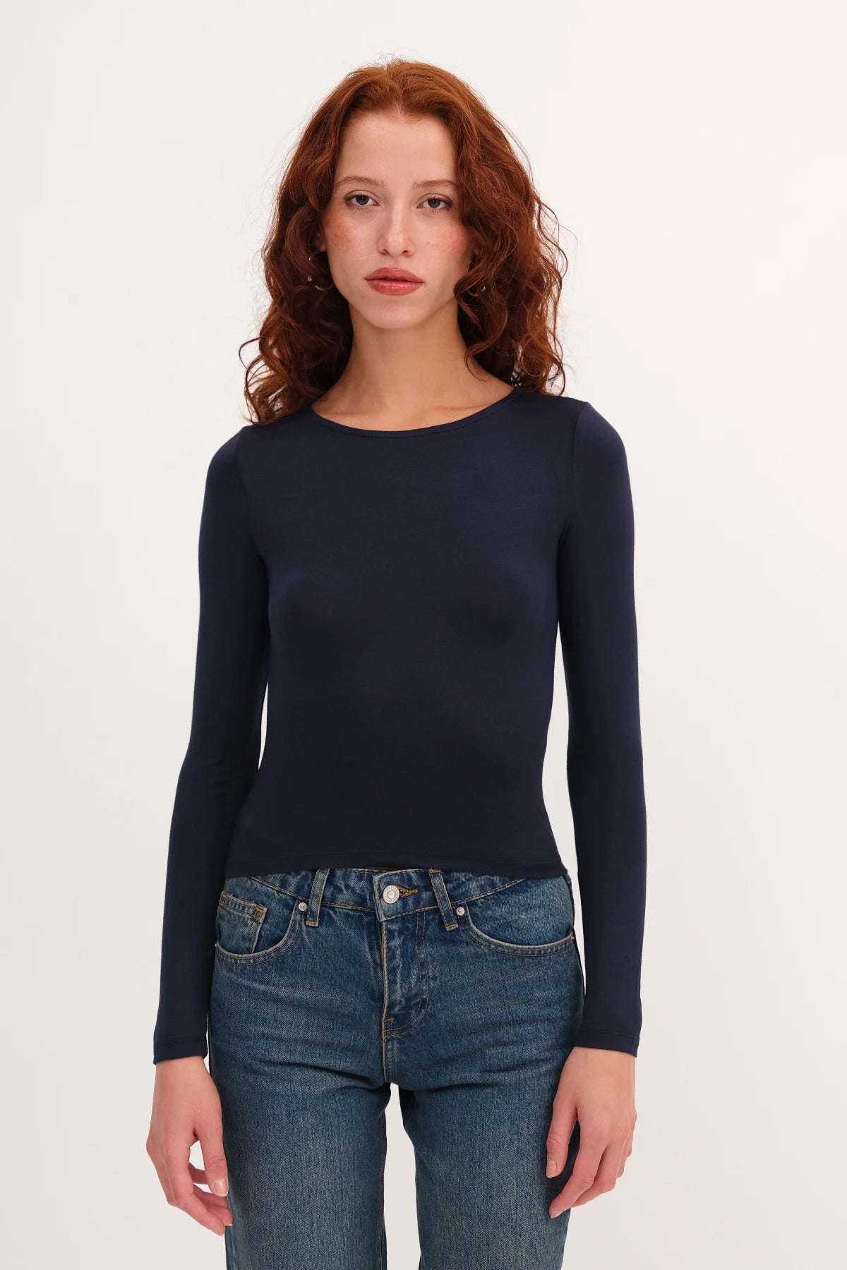 Night-Blue_Long-Sleeve-Basic-Blouse-addax