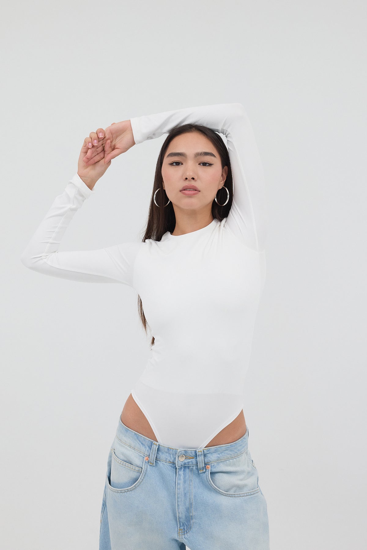 Ecru_Crew-Neck-Long-Sleeve-Basic-Bodysuit-addax