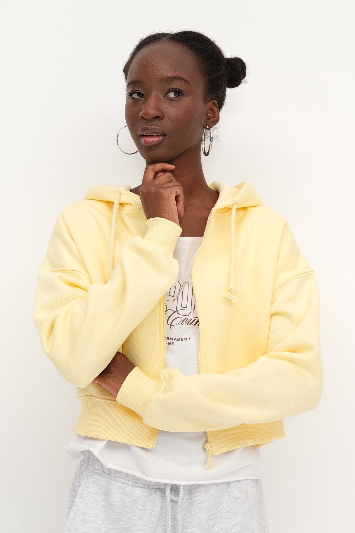 Yellow_Raised-Zipper-Sweatshirt-addax