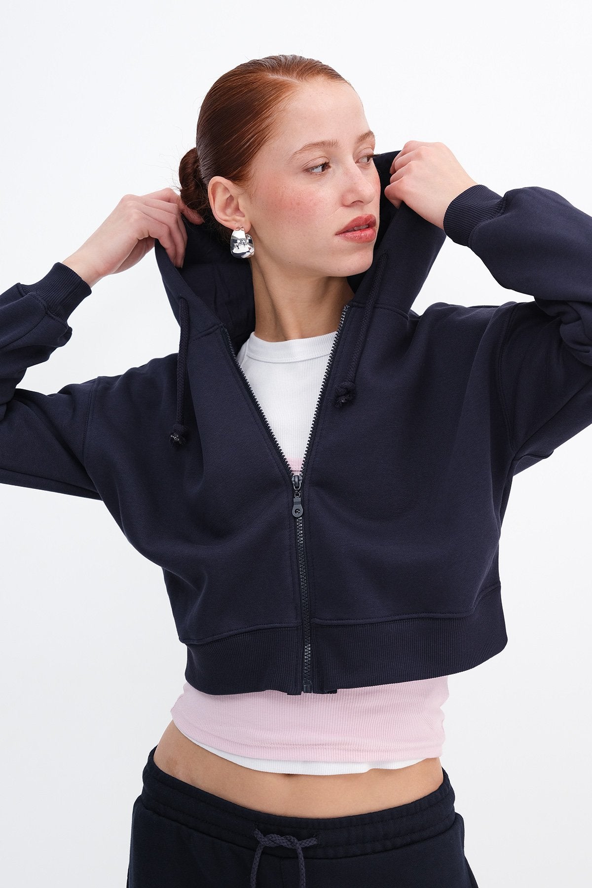Night-Blue_Raised-Zipper-Sweatshirt-addax