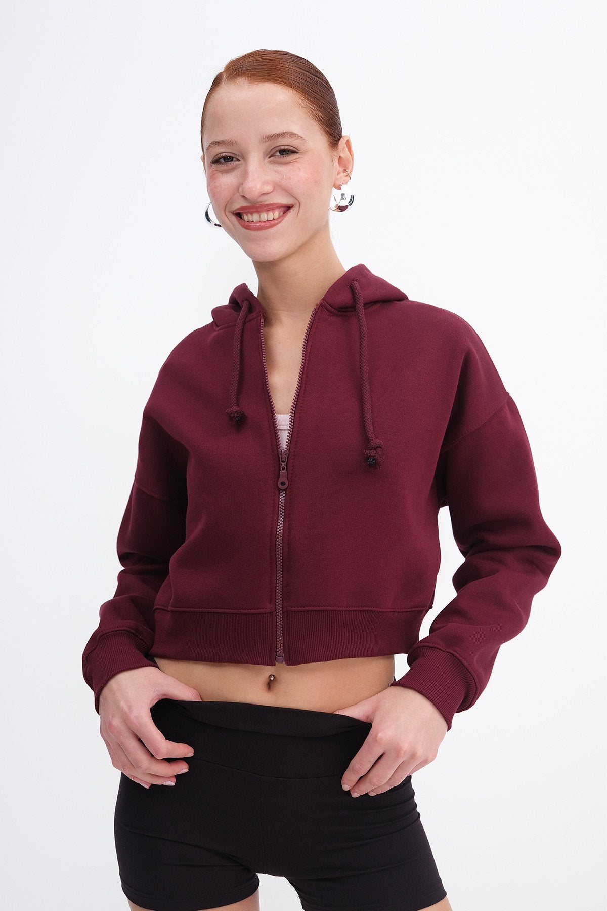 Burgundy_Raised-Zipper-Sweatshirt-addax