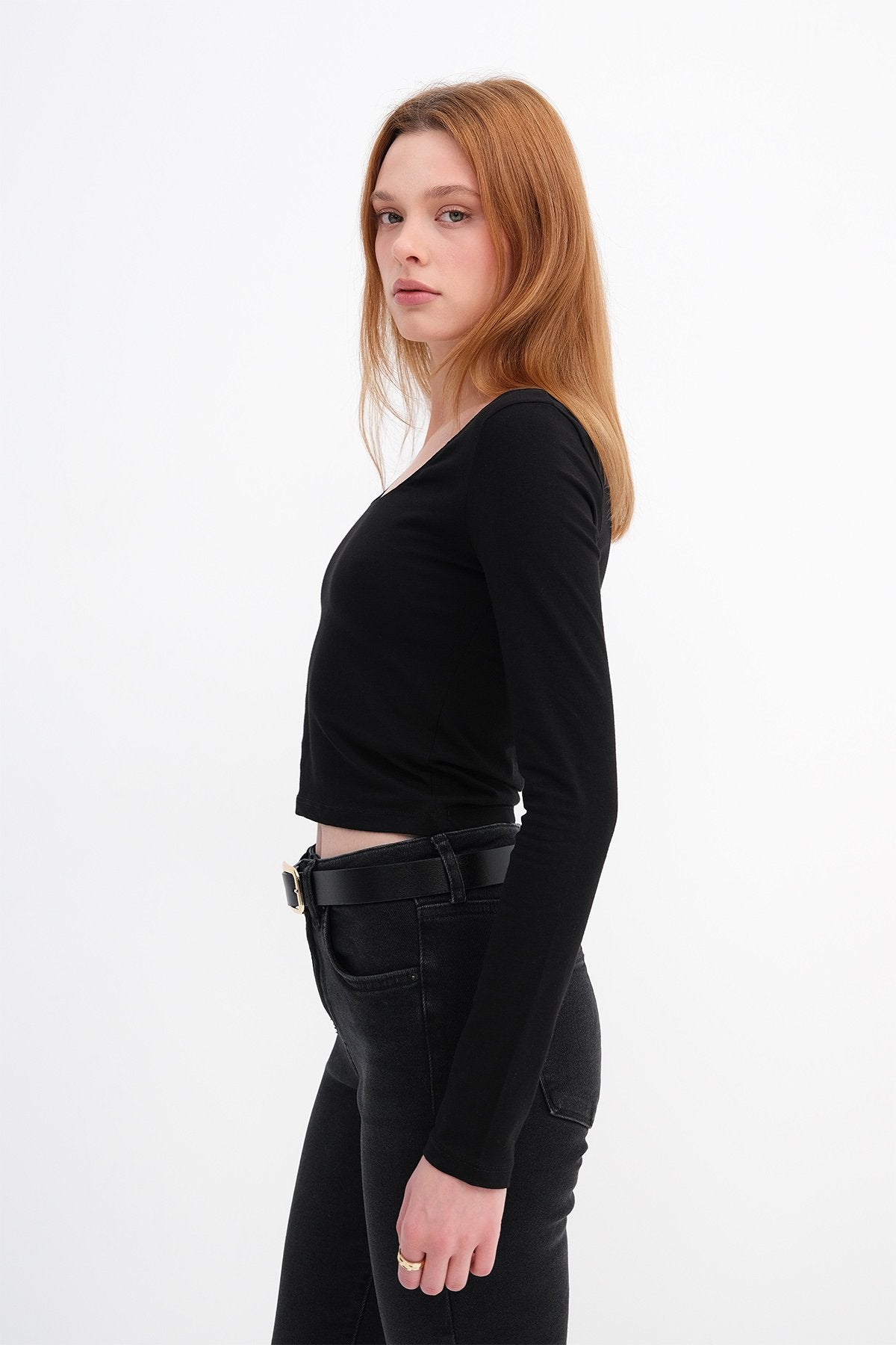 Black_U-Neck-Long-Sleeve-Basic-Blouse-addax