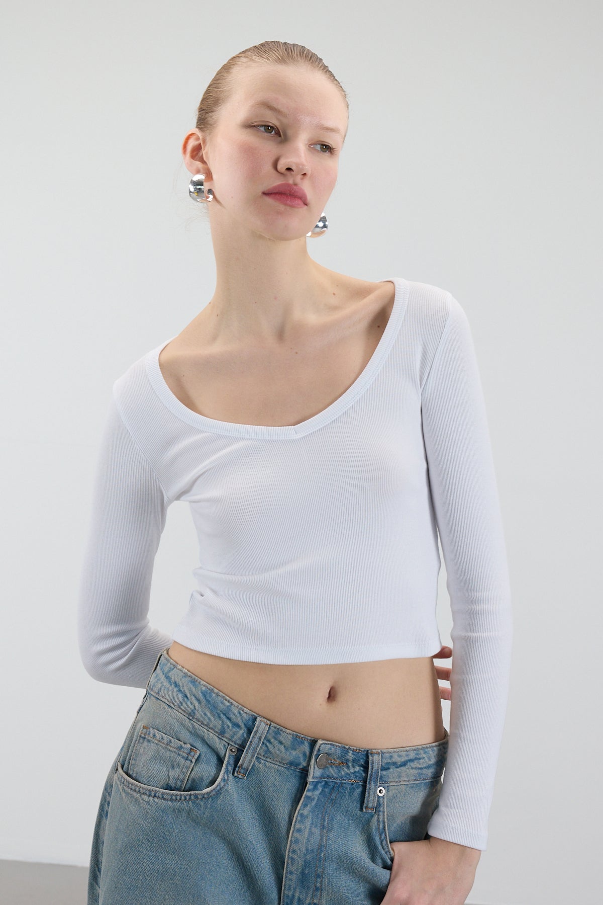 White_V-Neck-Long-Sleeve-Modal-Top-addax