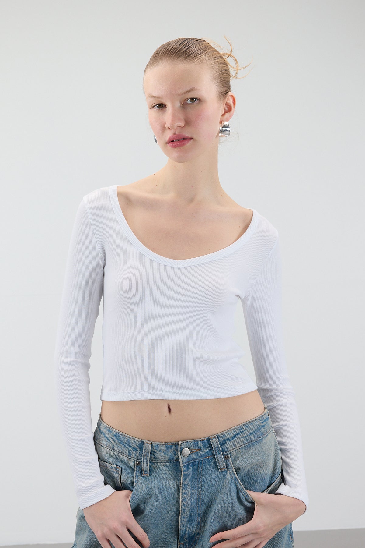 White_V-Neck-Long-Sleeve-Modal-Top-addax