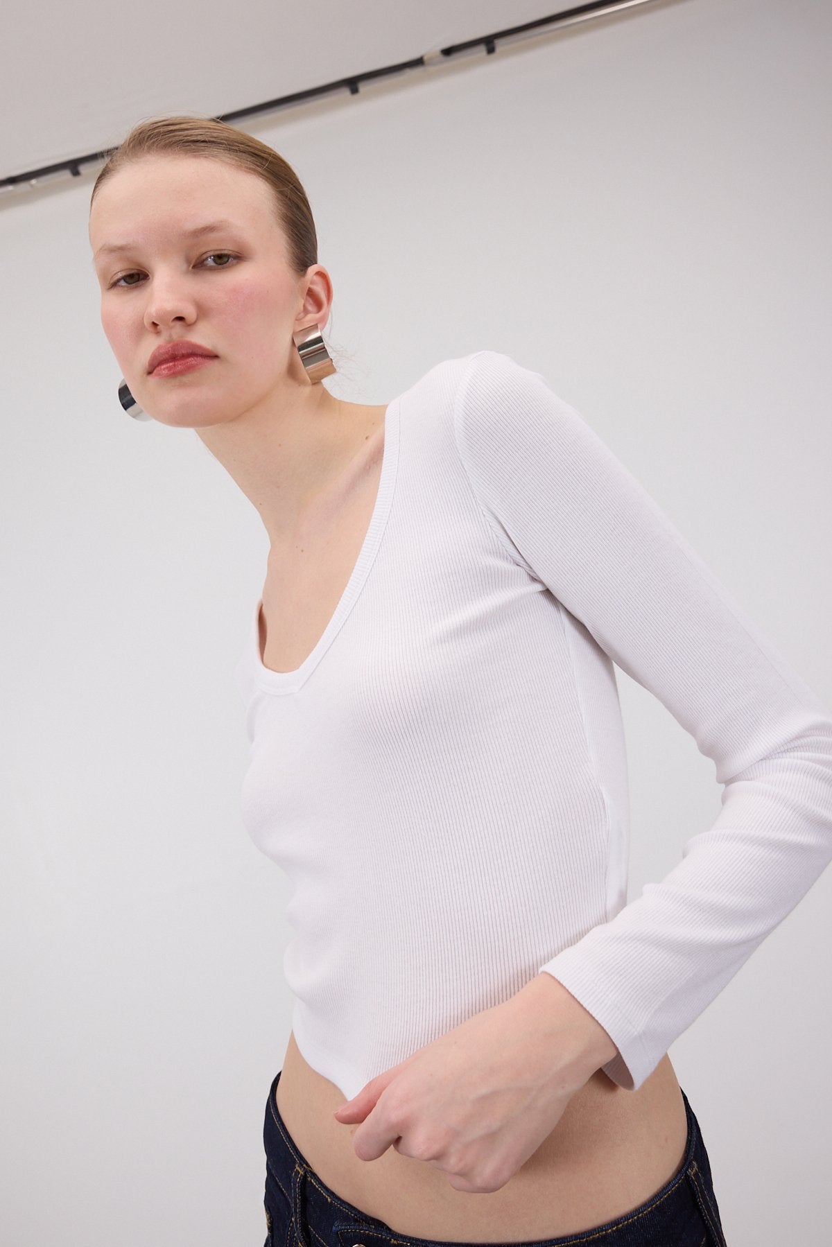 White_V-Neck-Long-Sleeve-Crop-Top-addax