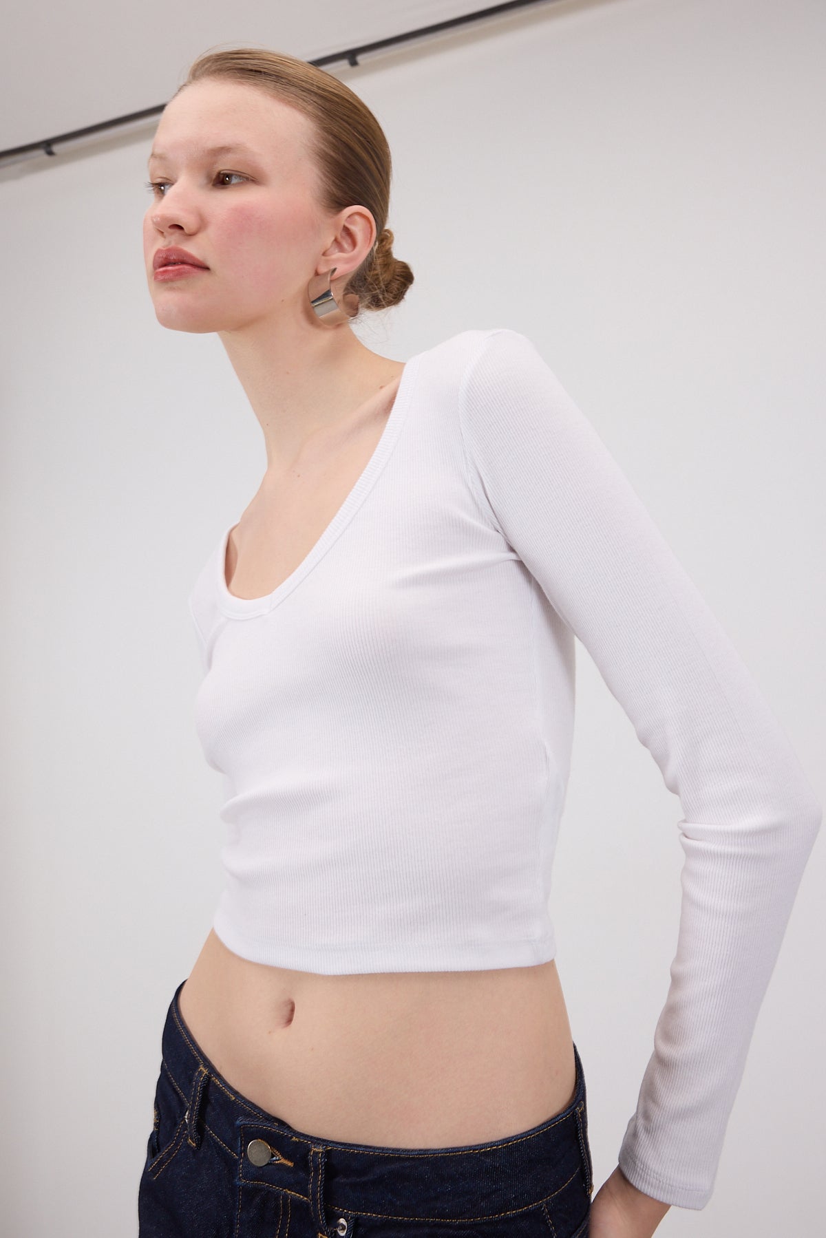 White_V-Neck-Long-Sleeve-Crop-Top-addax
