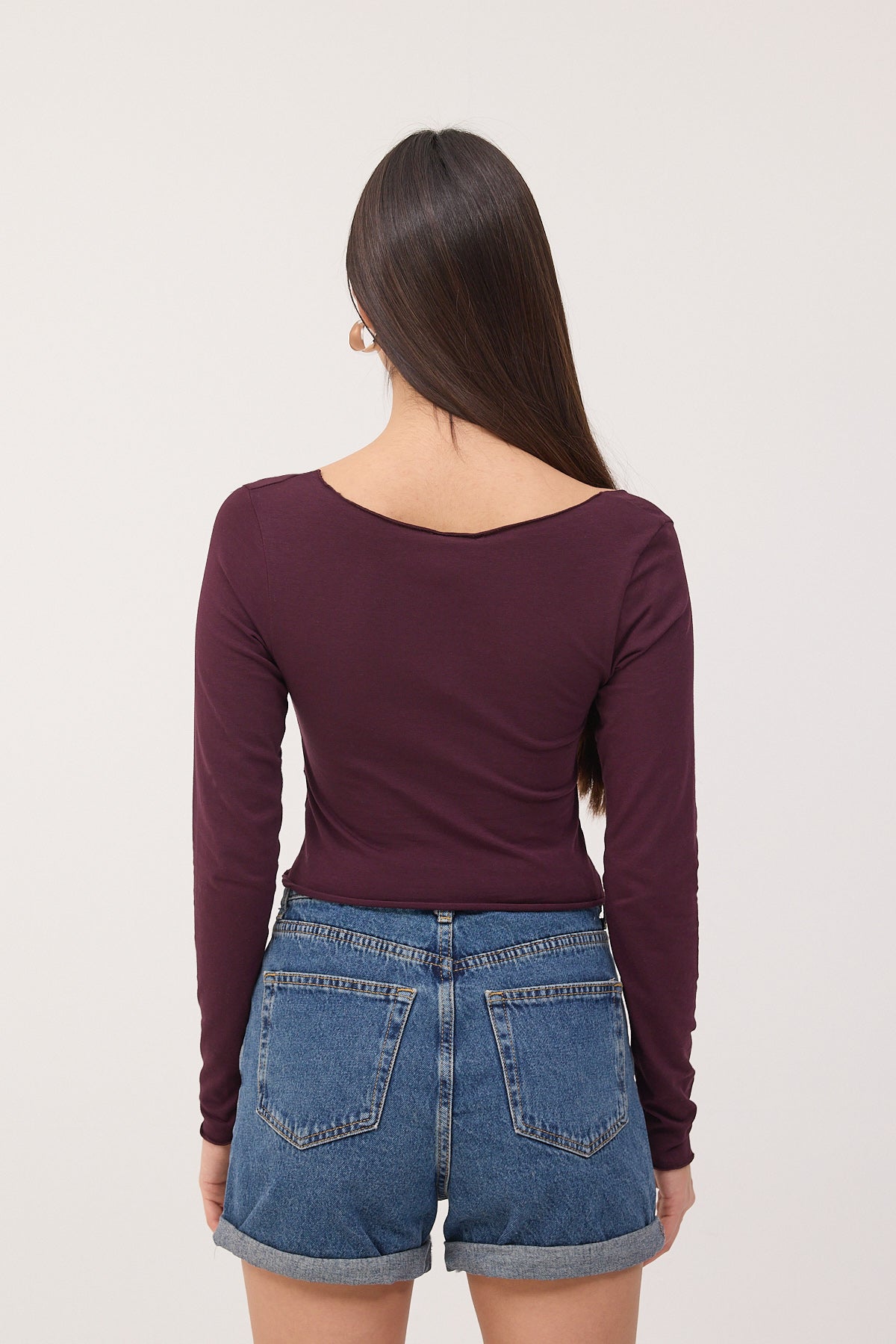 Gardenia_Front-Pleated-Long-Sleeve-Blouse-addax