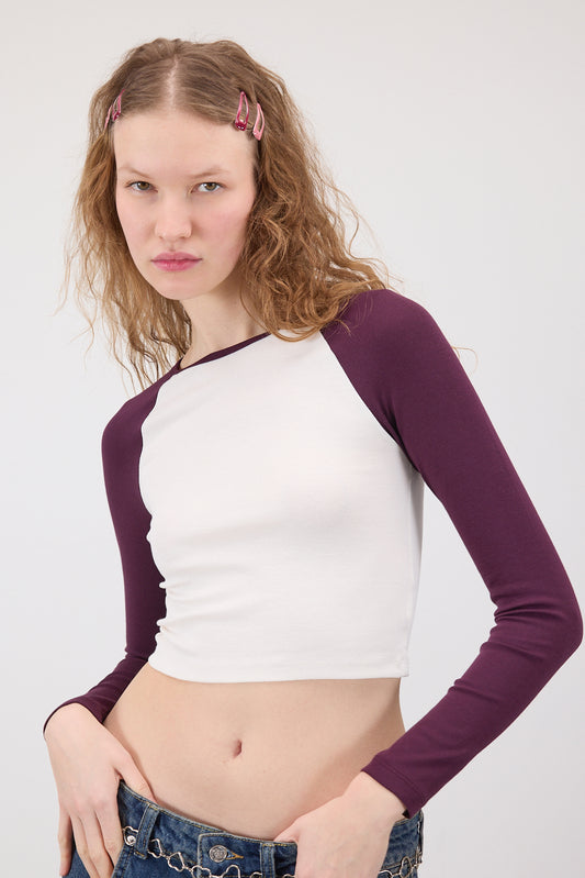Ecru---Gardenia_Raglan-Long-Sleeve- Crop-Blouse-addax