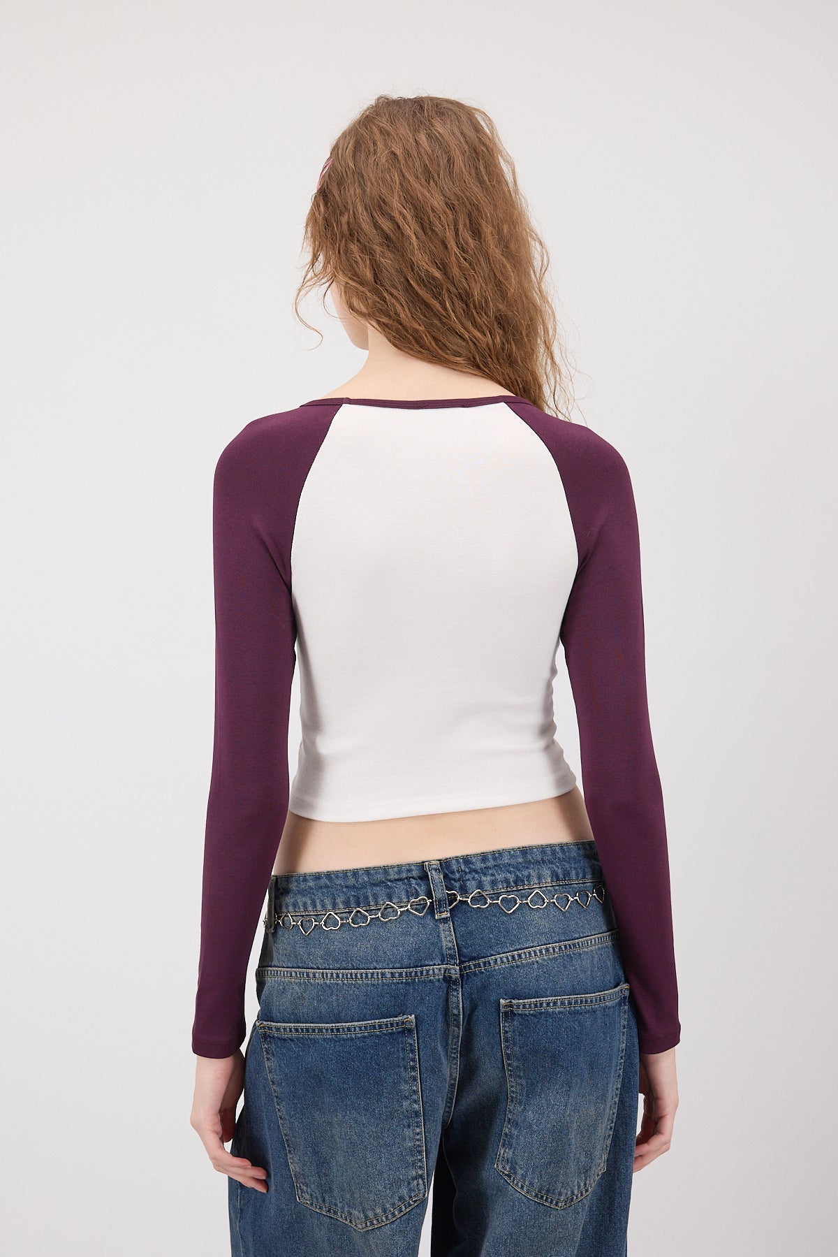 Ecru---Gardenia_Raglan-Long-Sleeve- Crop-Blouse-addax