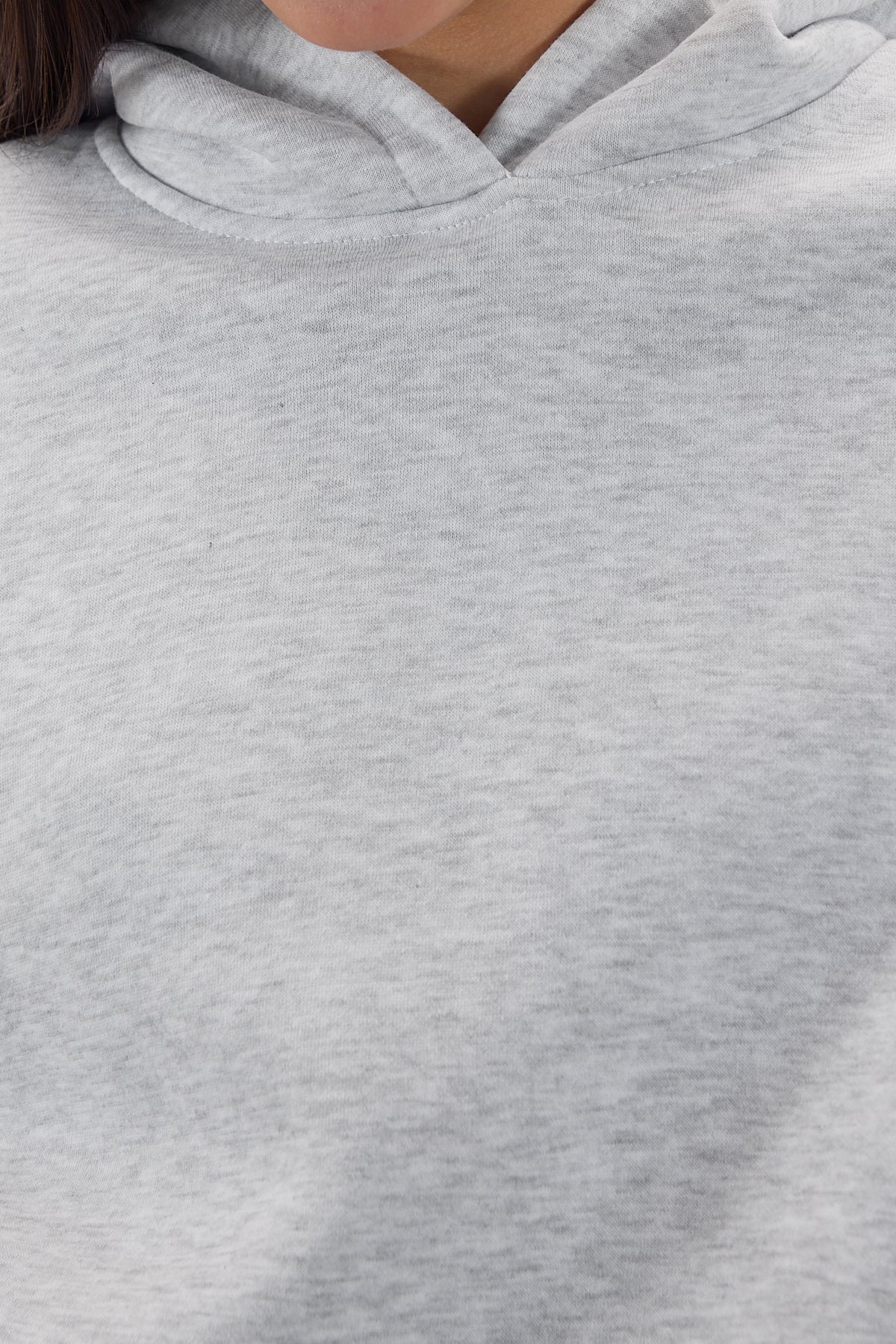 Snow-Melange_Hooded-Ribbon-Sweatshirt-addax