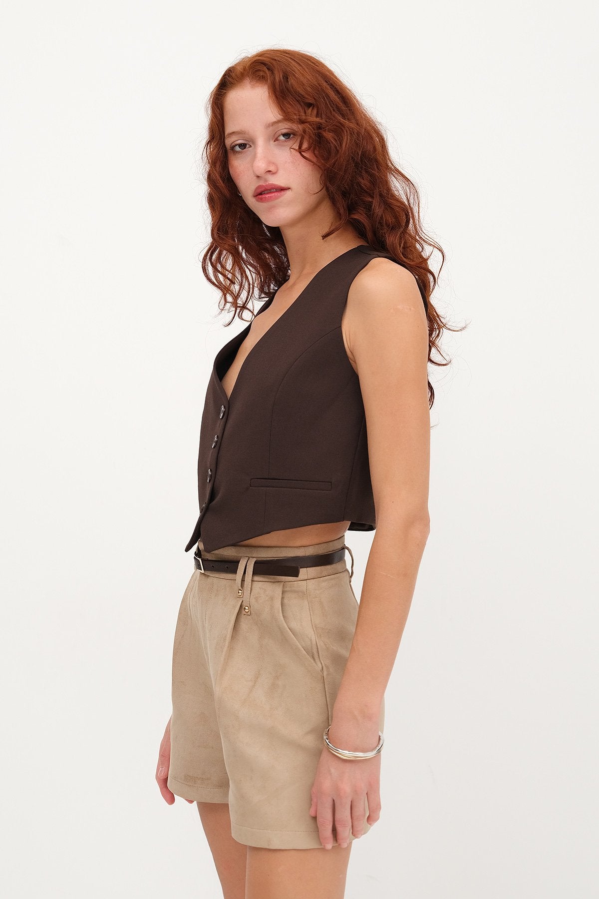 Brown_Buttoned-Vest-with-Pocket-Details-addax