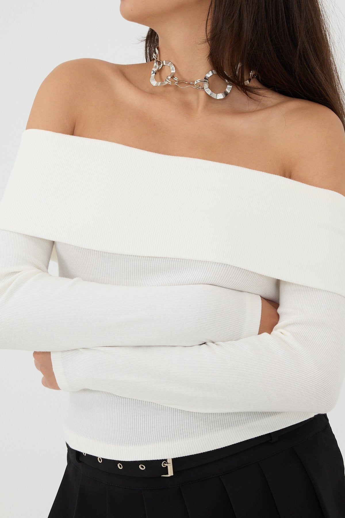 Ecru_Madonna-Collar-Modal-Blouse-addax