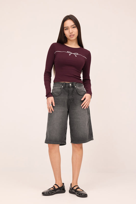 Gardenia_Round-Neck-Printed-Long-Sleeve-Blouse-addax