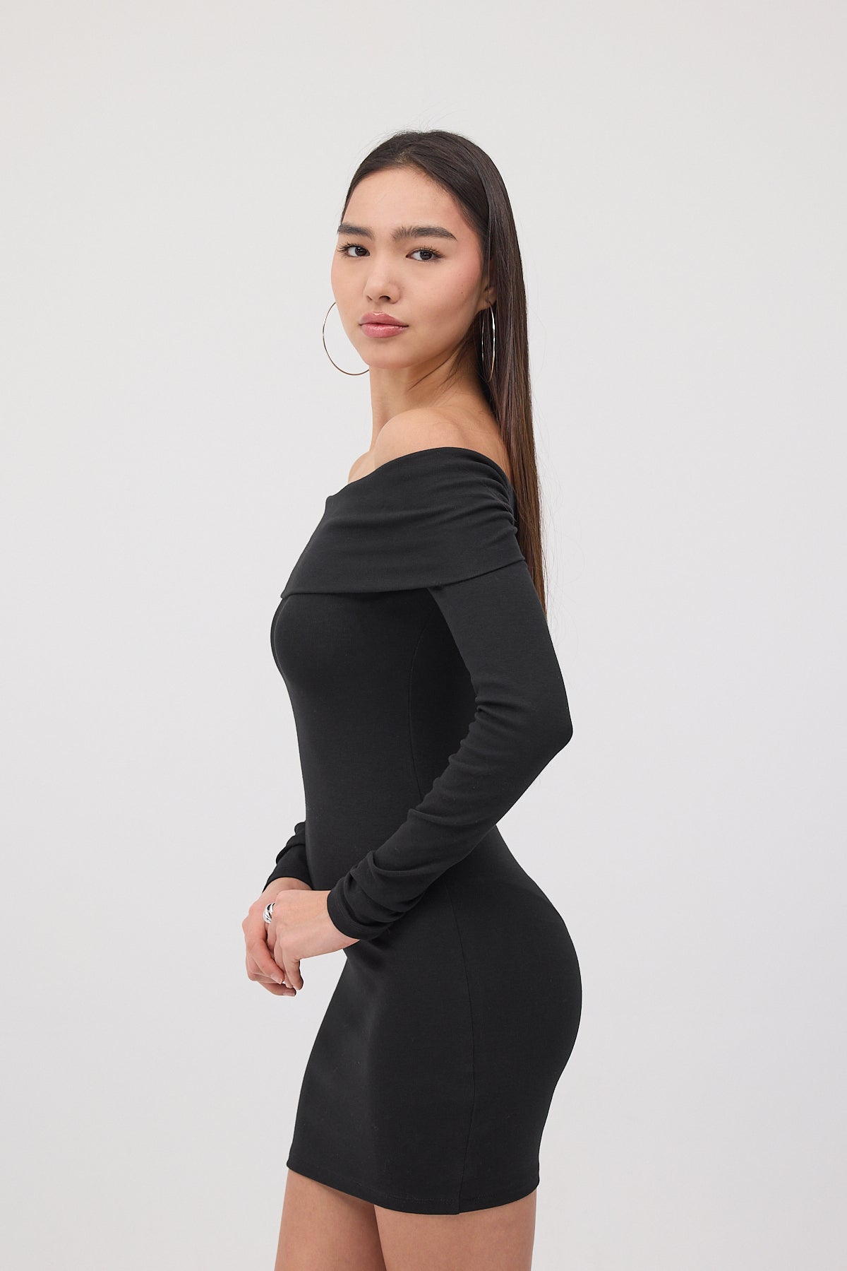 Black_Madonna-Collar-Long-Sleeve-Mini-Dress-addax