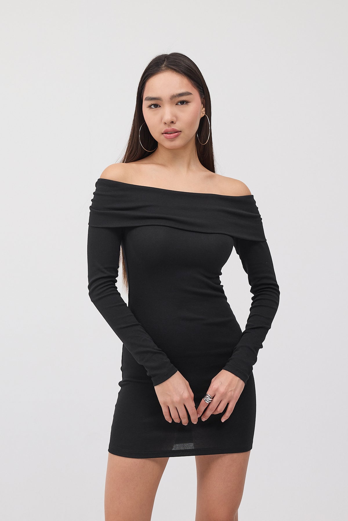 Black_Madonna-Collar-Long-Sleeve-Mini-Dress-addax