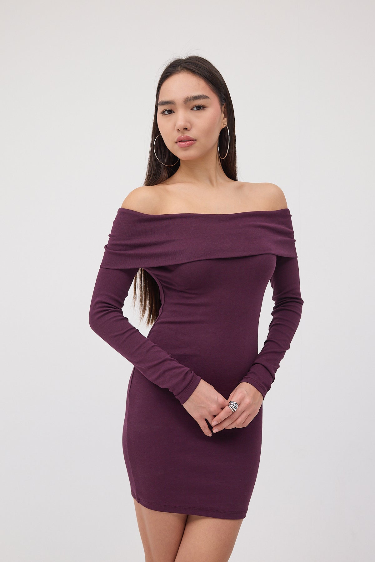 Gardenia_Madonna-Collar-Long-Sleeve-Mini-Dress-addax