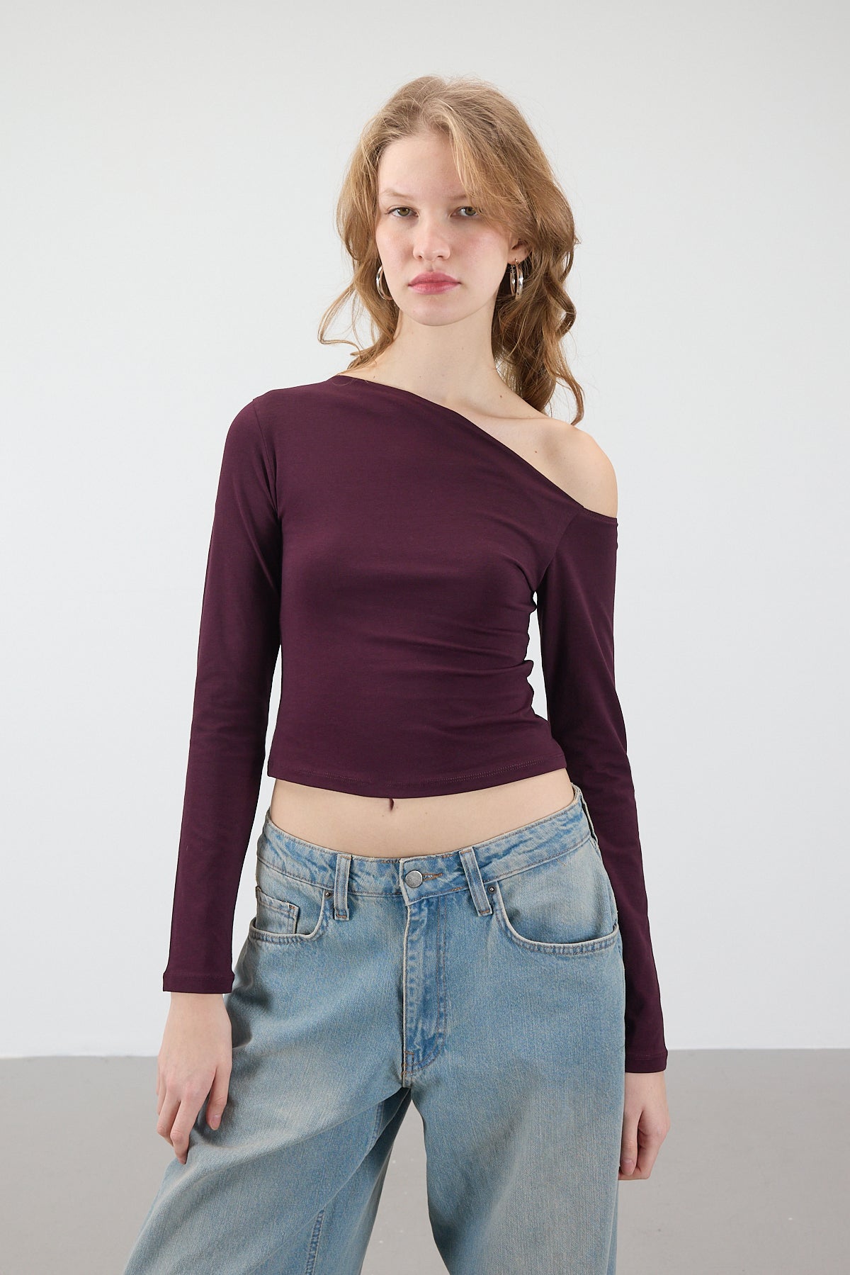 Gardenia_Asymmetrical-Collar-Long-Sleeve-Blouse-addax