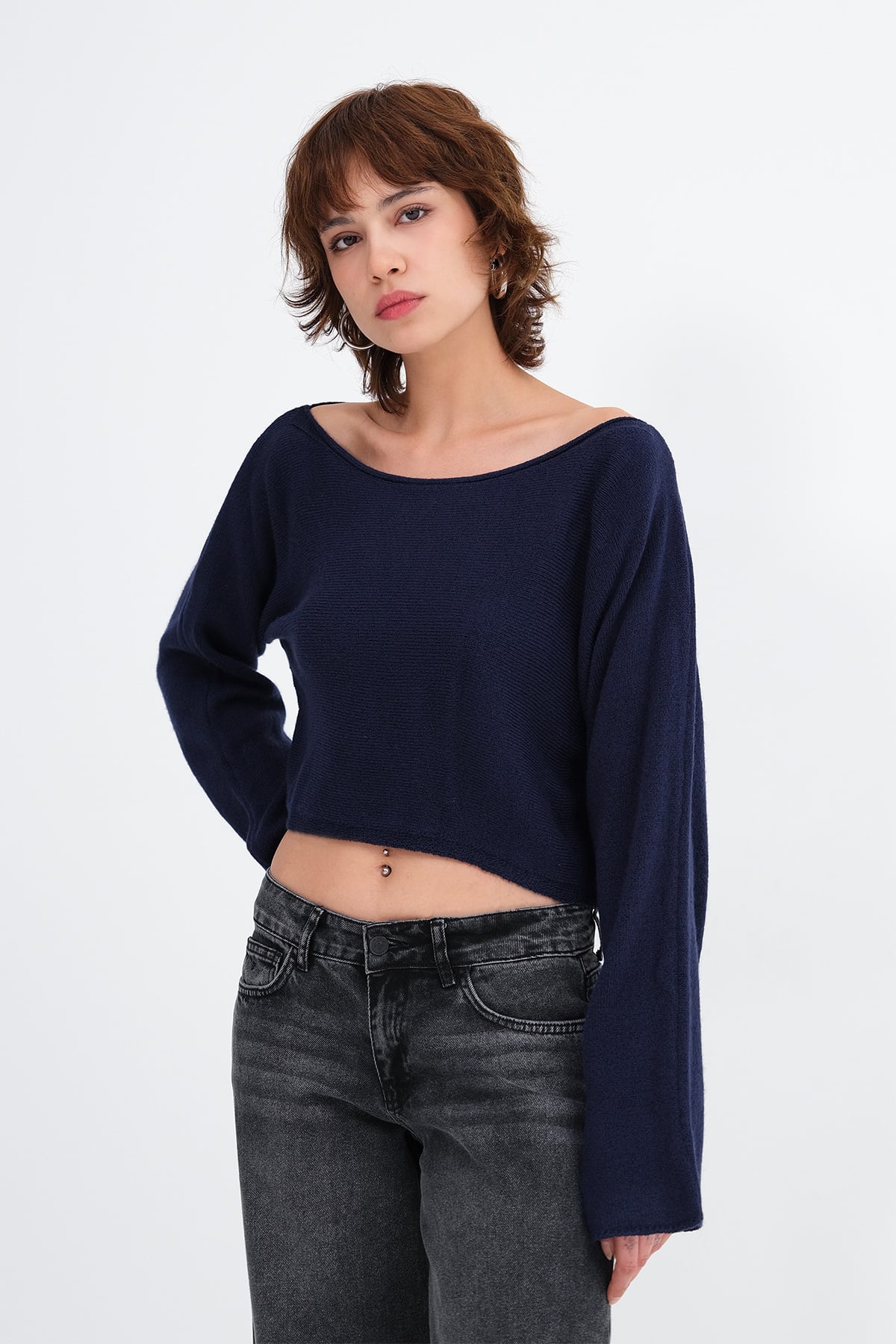 Dark-Night-Blue_Boat-Neck-Long-Sleeve-Crop-Knitwear-Sweater-addax