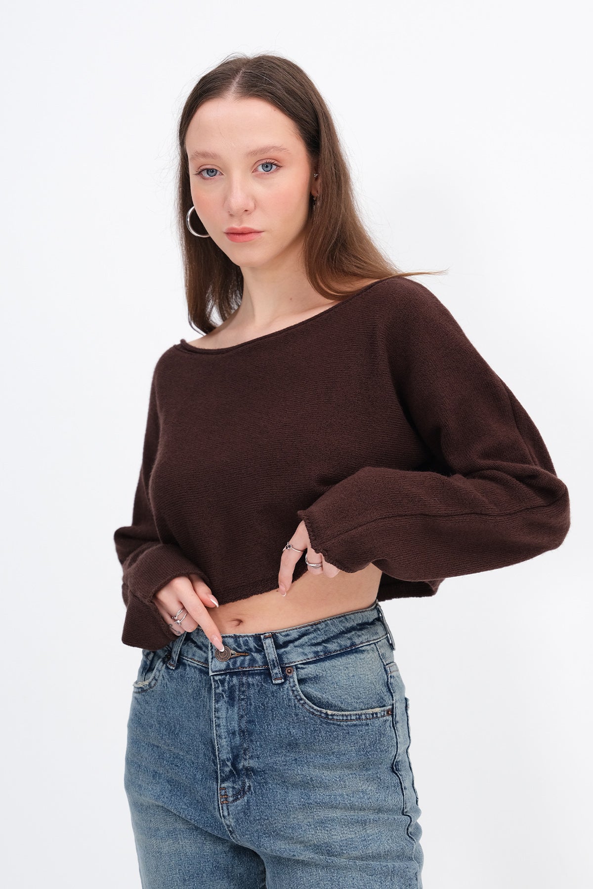 Bitter-Coffee_Boat-Neck-Long-Sleeve-Crop-Knitwear-Sweater-addax