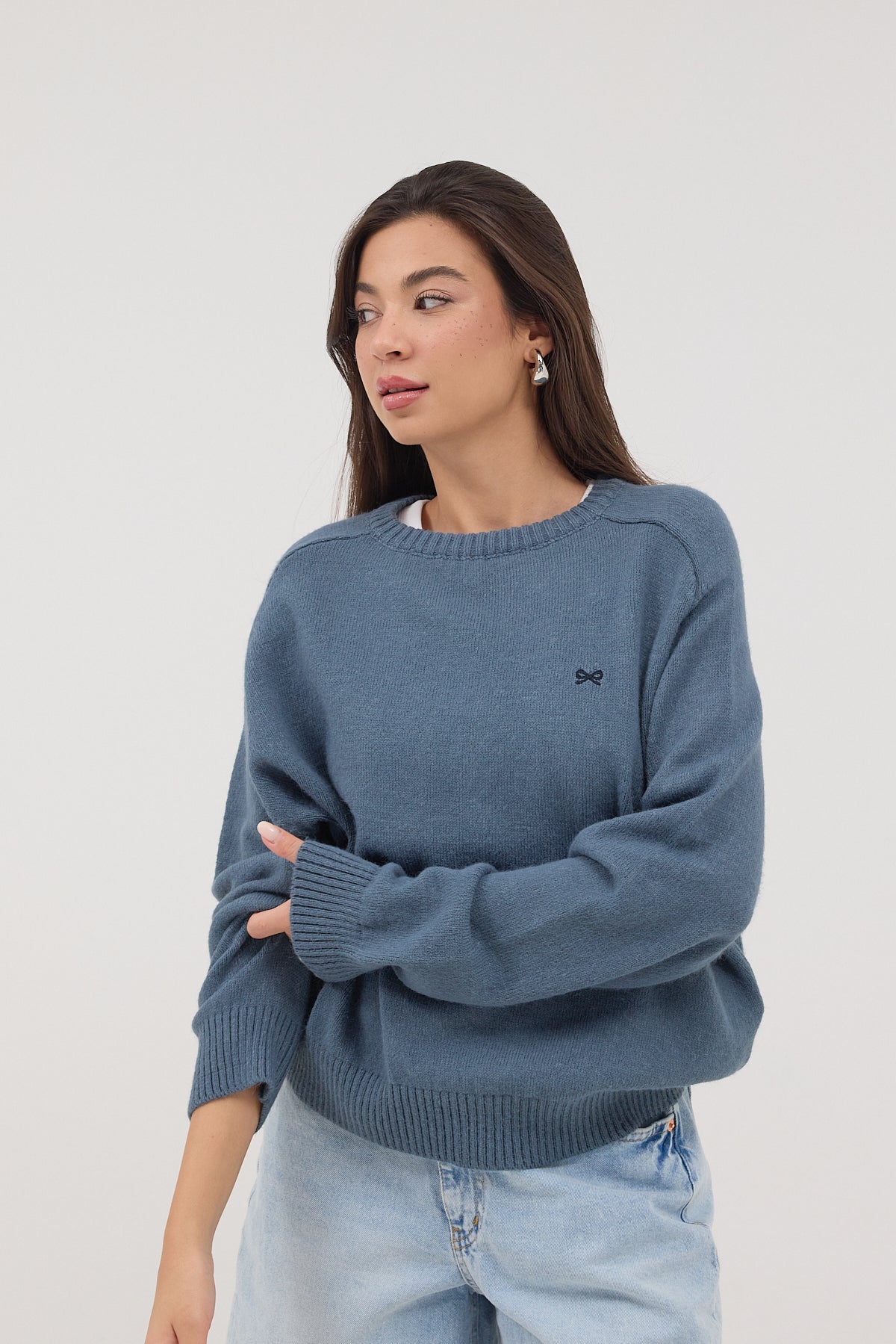 Dark-Blue_Crew-Neck-Embroidered-Knitwear-Sweater-addax