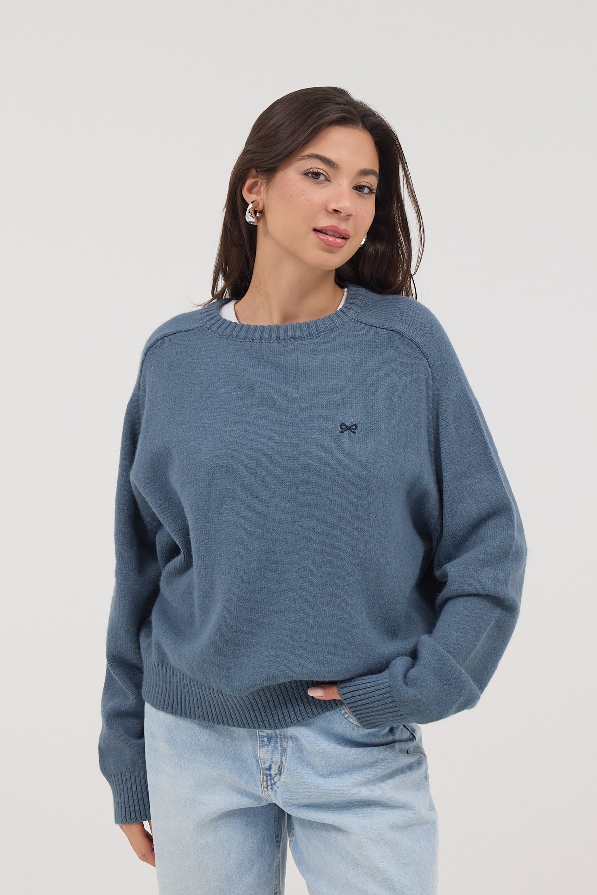 Dark-Blue_Crew-Neck-Embroidered-Knitwear-Sweater-addax