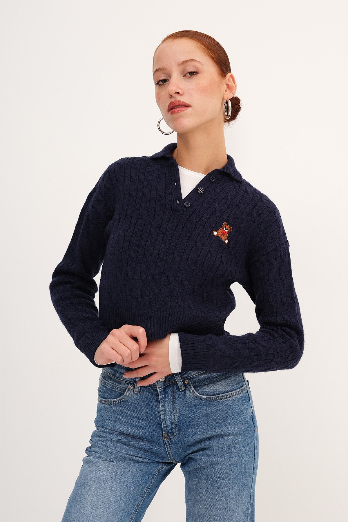 Night-Blue_Polo-Neck-Teddy-Bear-Embroidered-Knitwear-Sweater-addax