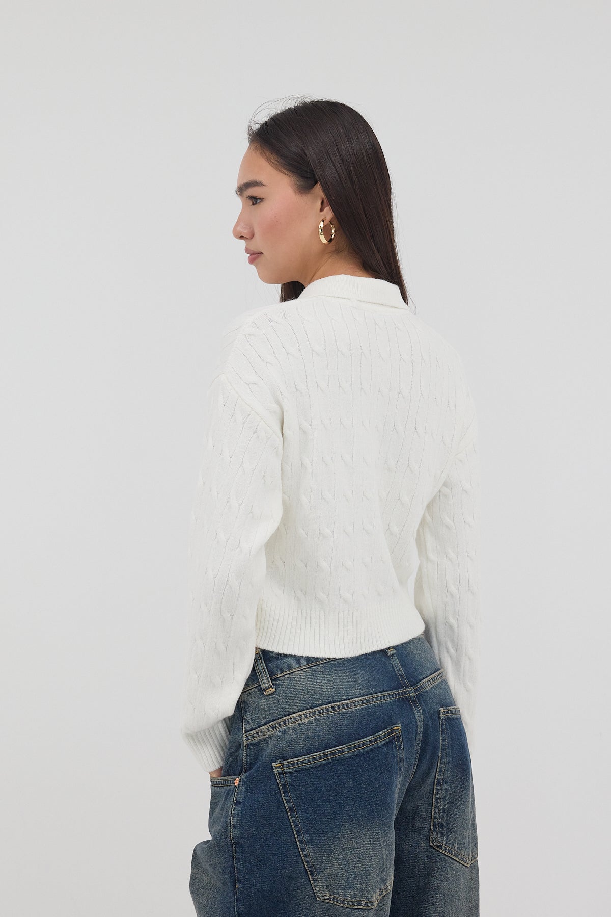 Ecru_Polo-Neck-Teddy-Bear-Embroidered-Knitwear-Sweater-addax