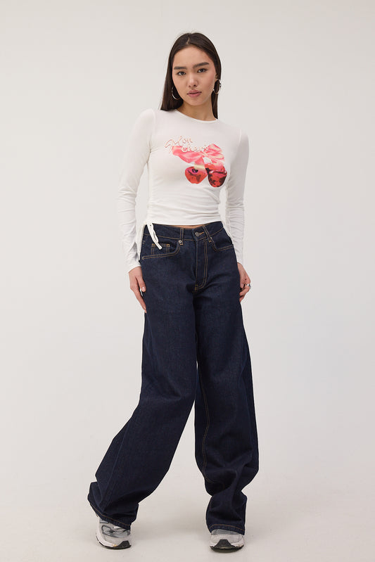 Ecru_Cherry-Printed-Blouse-addax