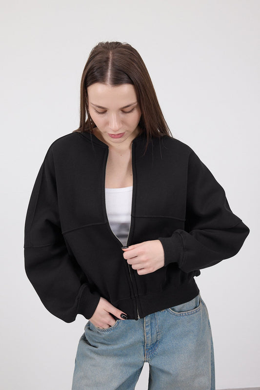 Black_Zippered-Ribbon-Sweatshirt-addax