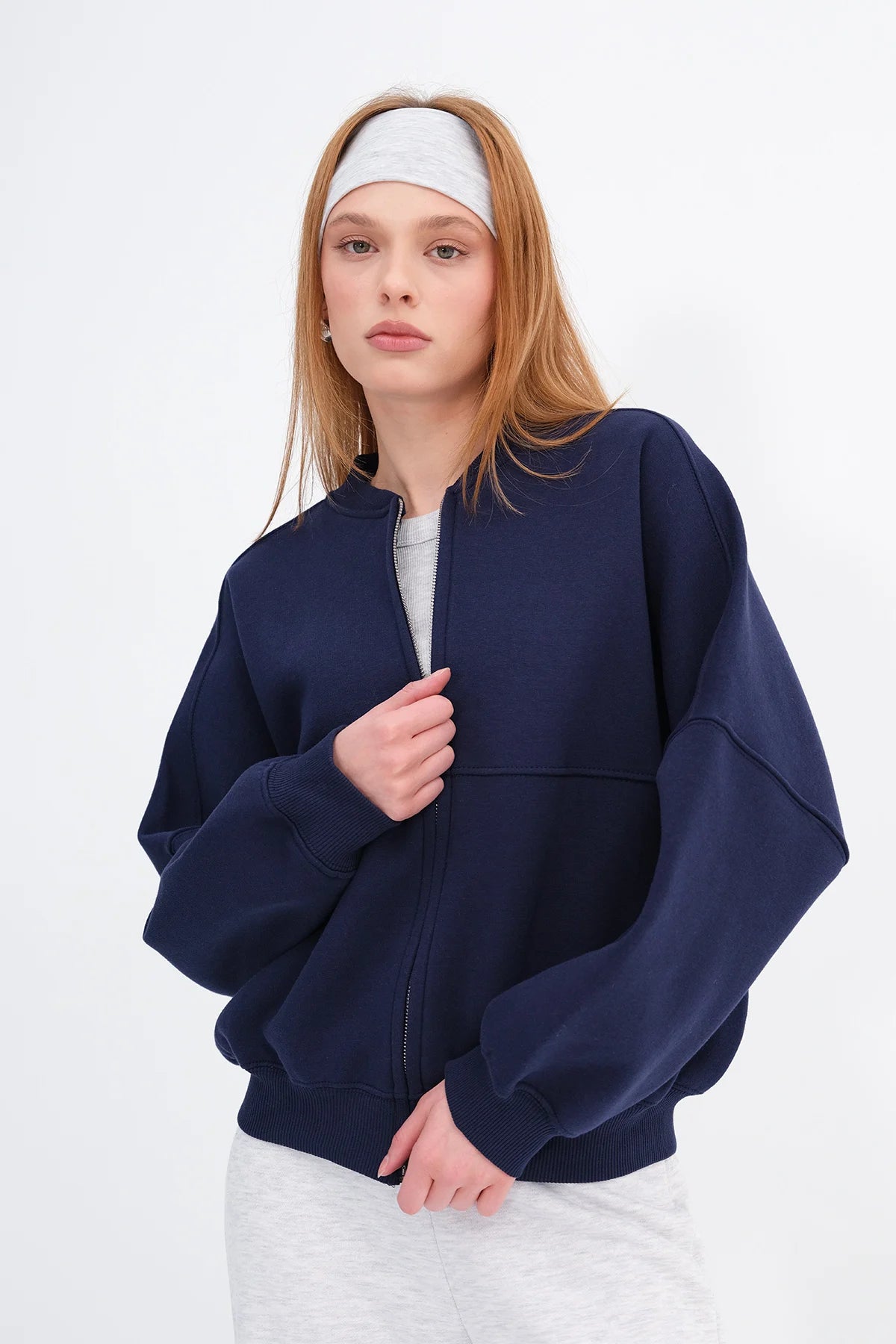 Night-Blue_Zippered-Ribbon-Sweatshirt-addax
