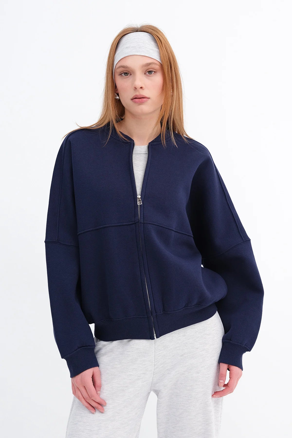 Night-Blue_Zippered-Ribbon-Sweatshirt-addax