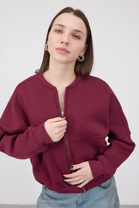 Burgundy_Zippered-Ribbon-Sweatshirt-addax