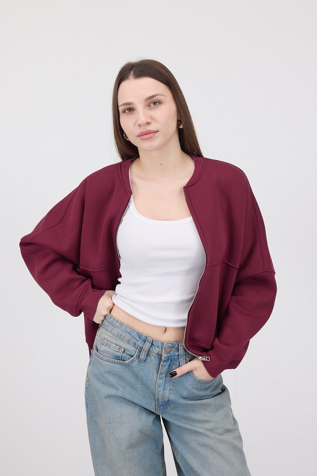 Burgundy_Zippered-Ribbon-Sweatshirt-addax