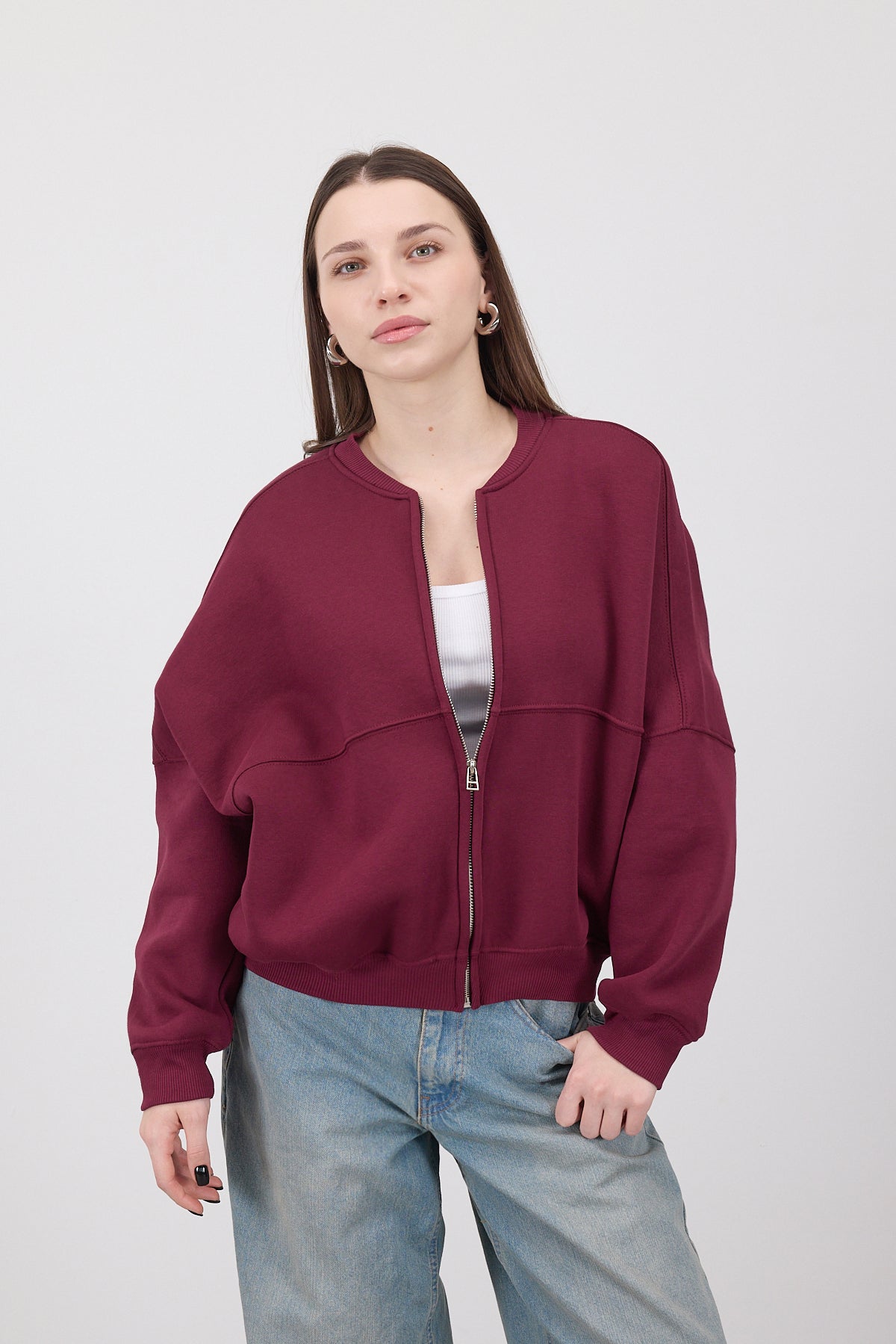 Burgundy_Zippered-Ribbon-Sweatshirt-addax