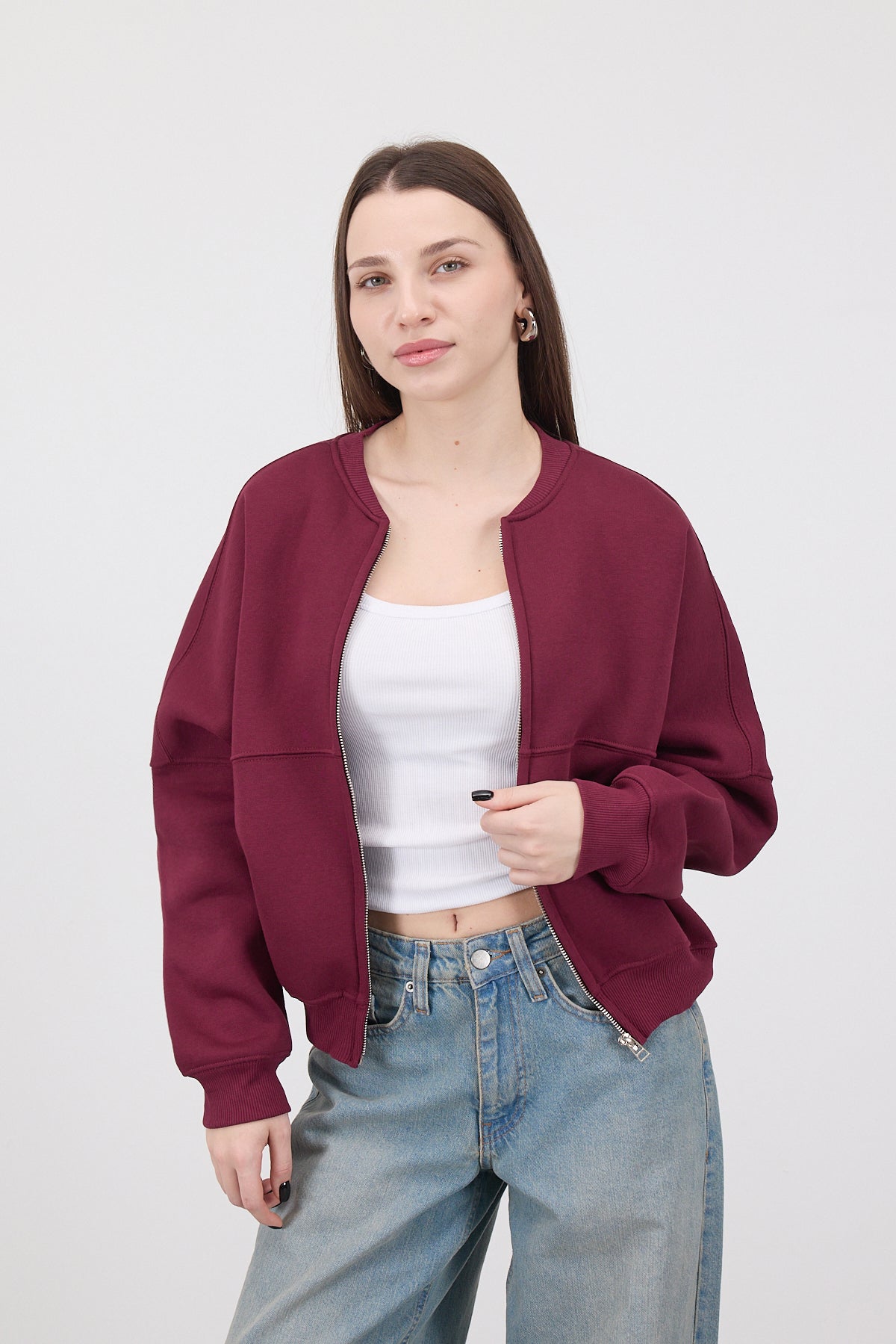 Burgundy_Zippered-Ribbon-Sweatshirt-addax