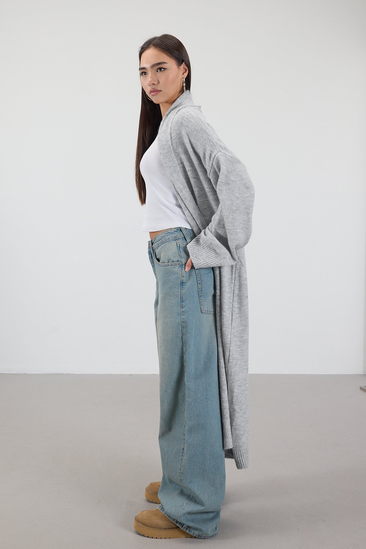 Grey_Shawl-Collar-Long-Knit-Cardigan-addax