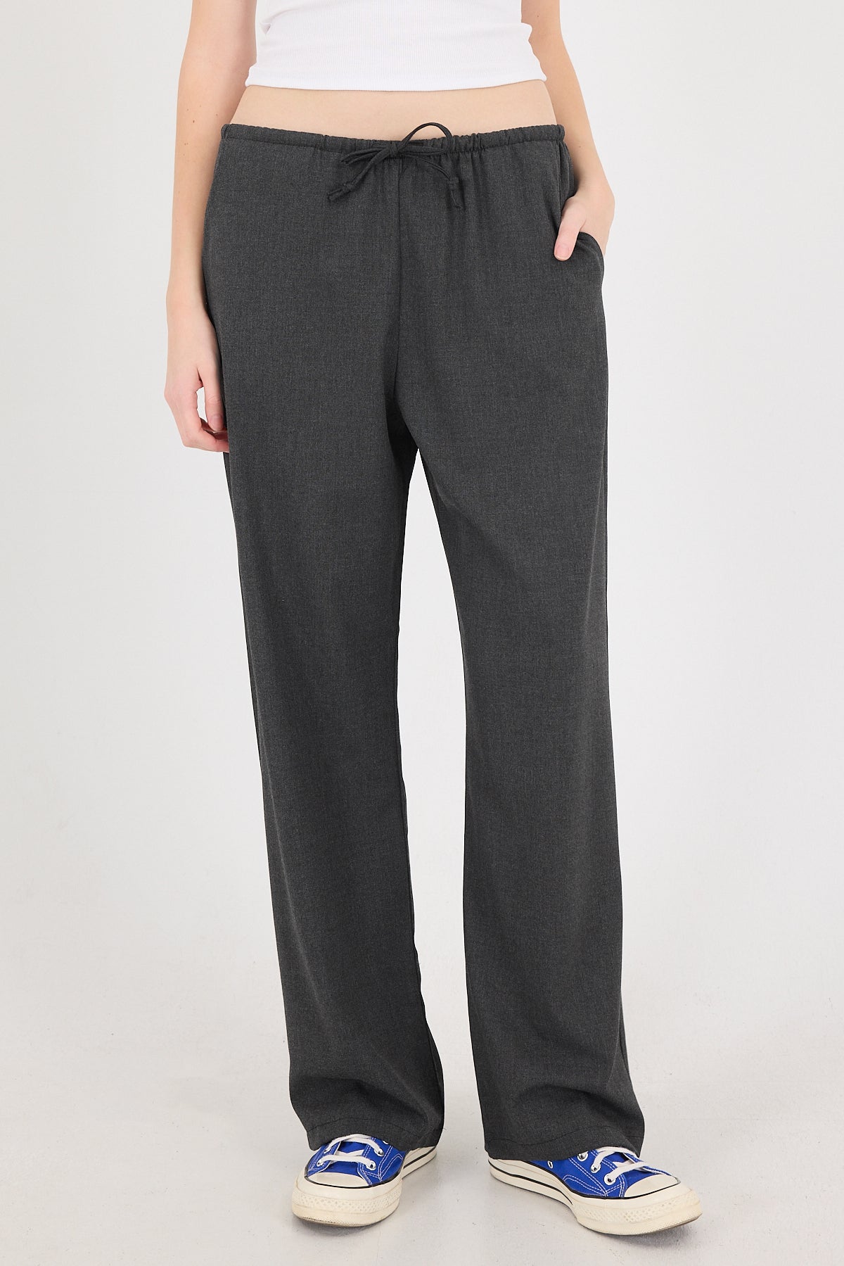 Charcoal_Elastic-Waist-Front-Tie-Wide-Leg-Pants-addax