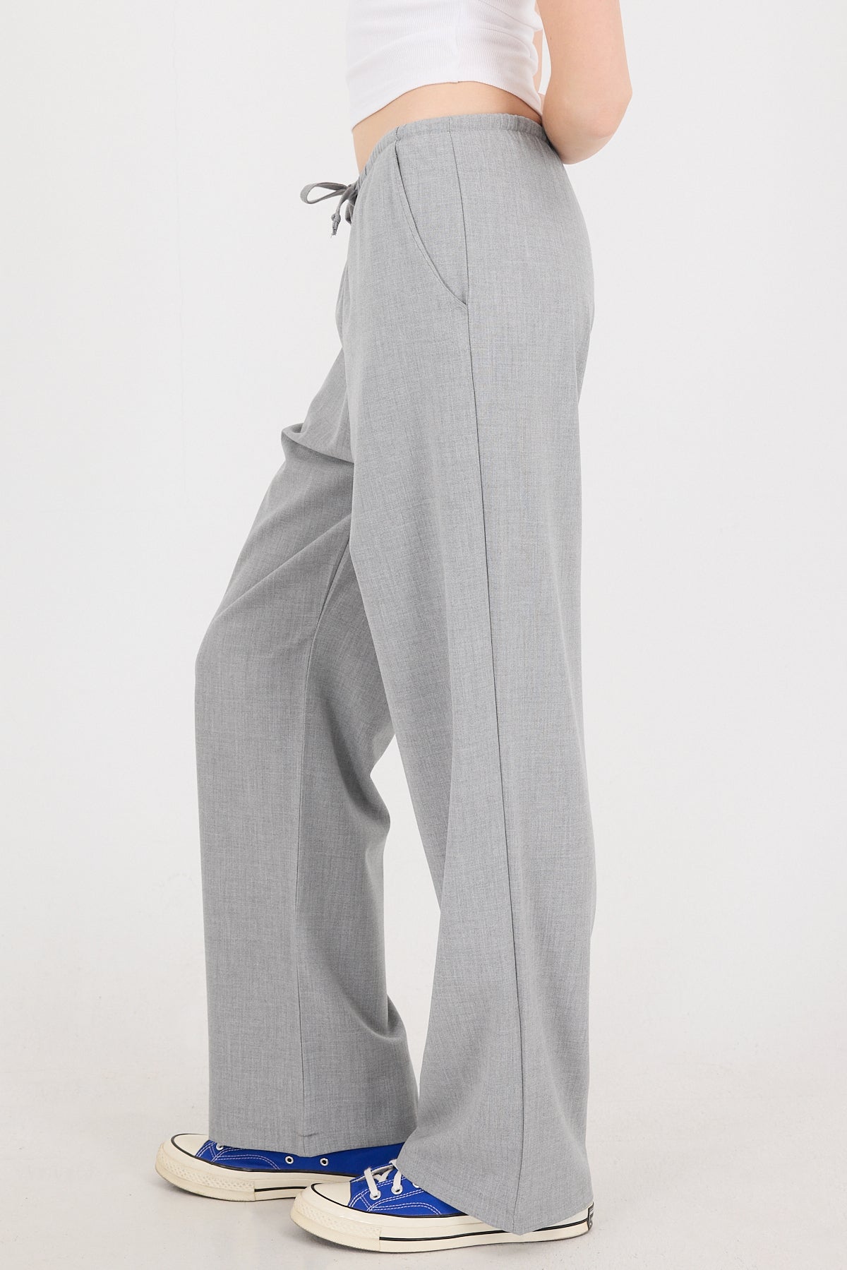 Light-Grey_Elastic-Waist-Front-Tie-Wide-Leg-Pants-addax