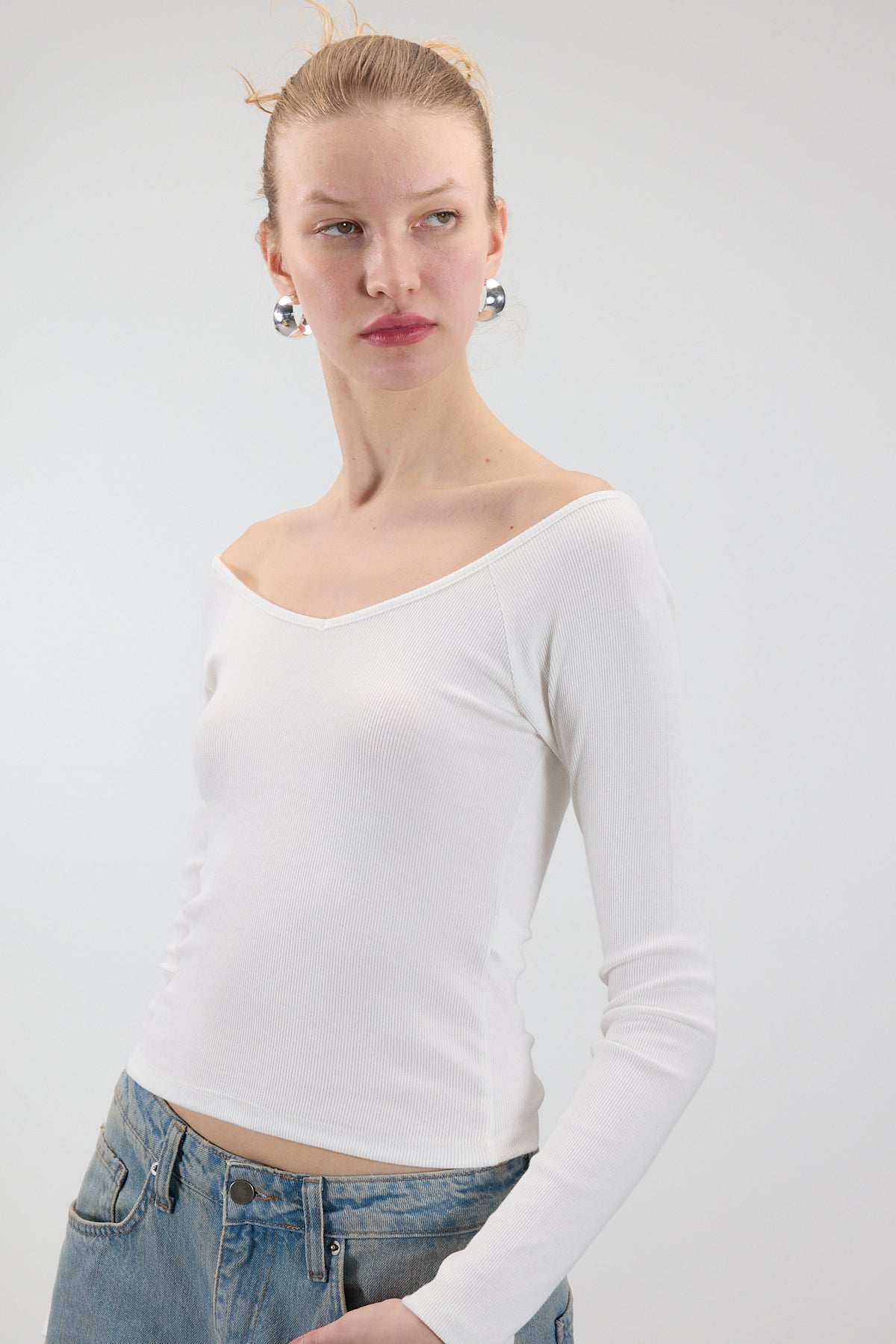 Ecru_Long-Sleeve-Modal-Top-addax