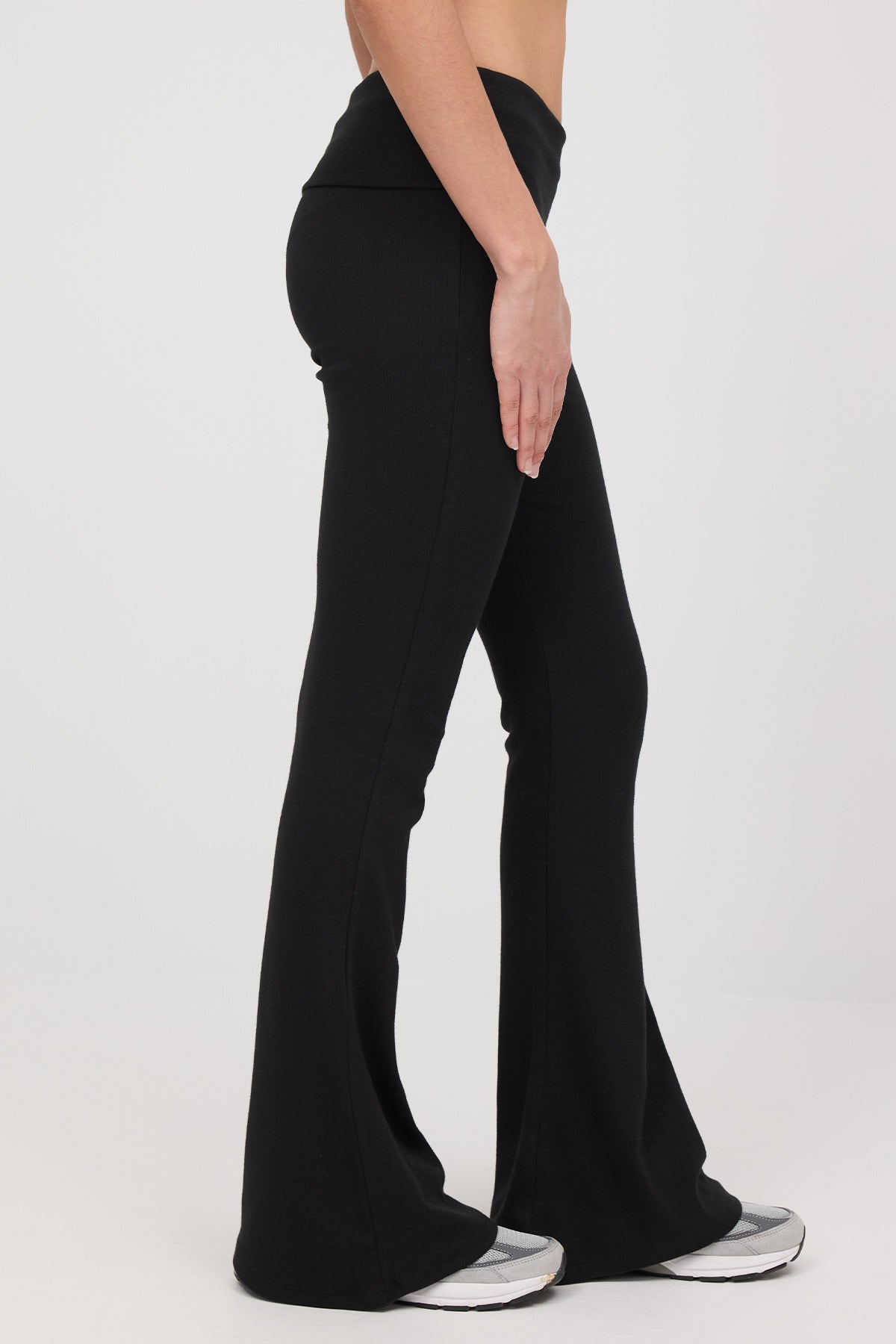 Black_Folded-Waistband-Modal-Leggings-addax
