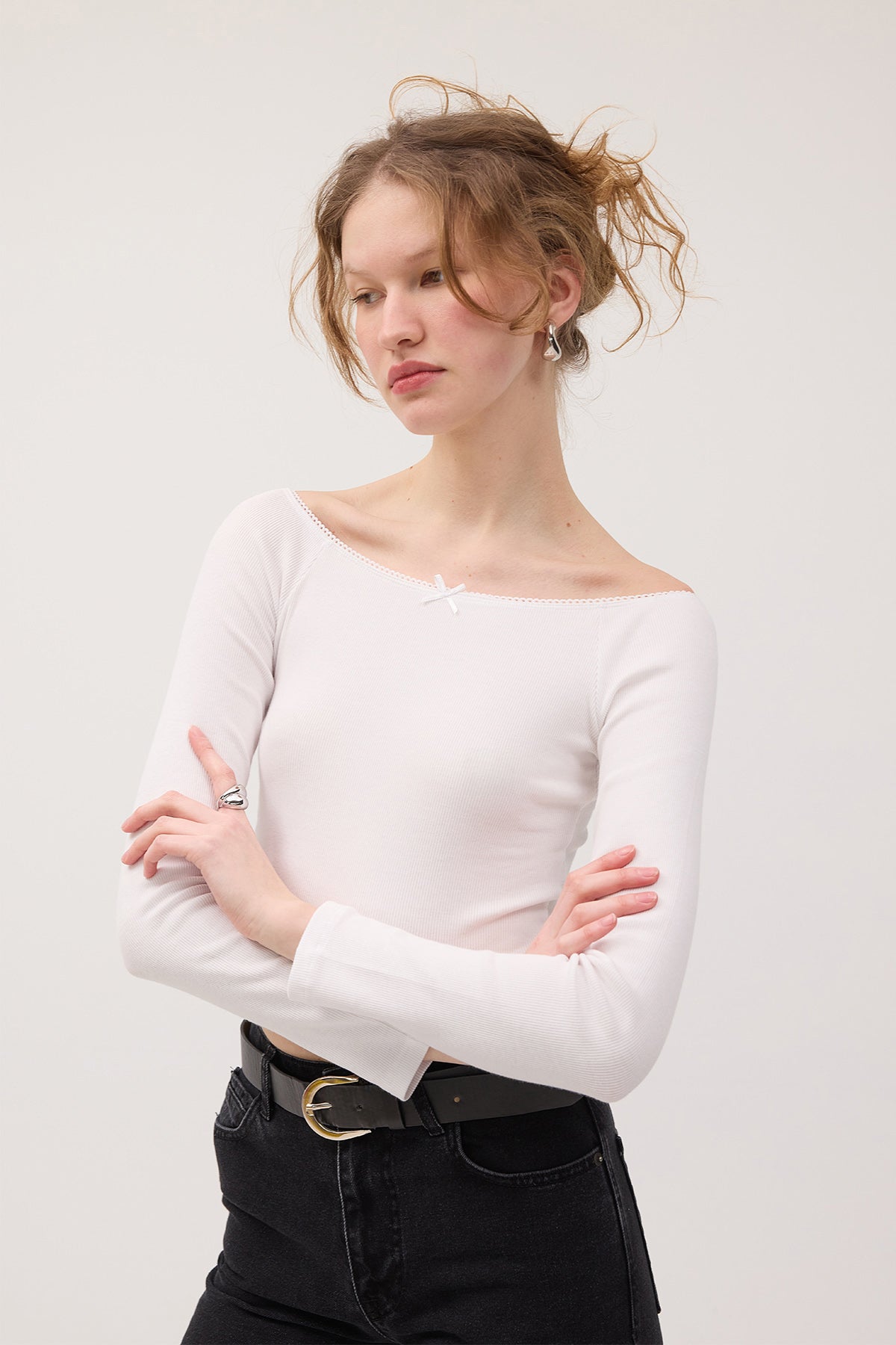 White_Boat-Neck-Long-Sleeve-Crop-Blouse-addax